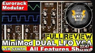 AJH Synth Dual LFO VCA Video Review