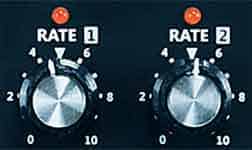 AJH Synth MiniMod Dual LFO Rate Settings