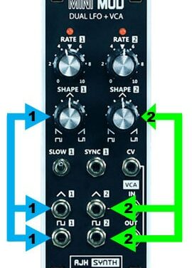 AJH Synth MiniMod Dual LFO + VCA Review