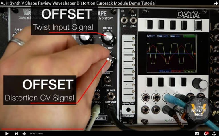 AJH Synth V SHAPE Twist Distortion Video Review