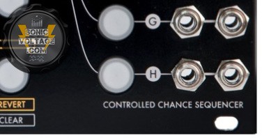 Eurorack modular Eloquencer Controlled Chance Sequencer