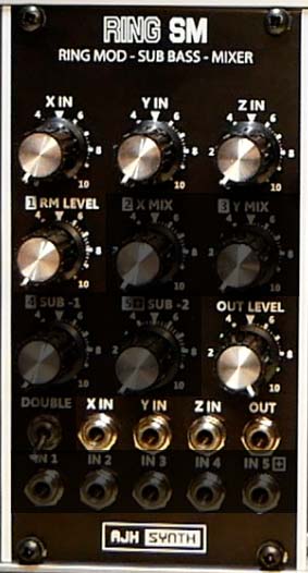 AJH Synth Ring SM Ring Modulator Controls